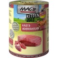 MAC'S Kitten Cielęcina i kurze serca - Mokra karma dla kociąt, 400 g - Zdjęcie 2