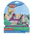 TRIXIE Szelki dla królika ze smyczą, 8 mm - Zdjęcie 4