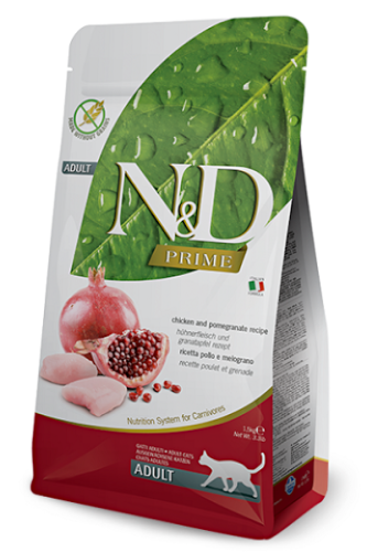 FARMINA N&D Cat Prime CHICKEN & POMEGRANATE Kurczak z granatem 5 kg