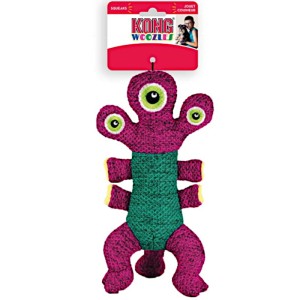 KONG Zabawka dla psa WOOZLES PINK, 28 cm