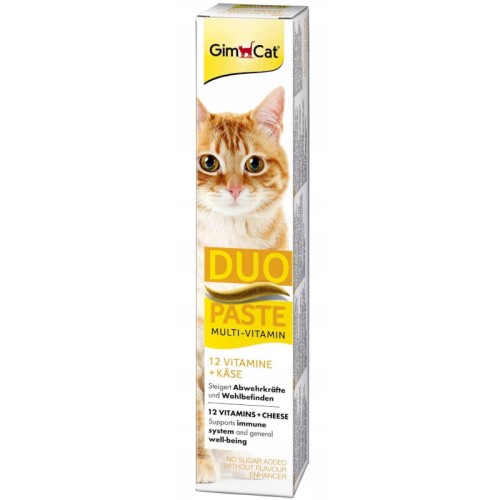 GIMCAT Pasta dla kota z witaminami DUO Multivitamin + Ser, 50 g