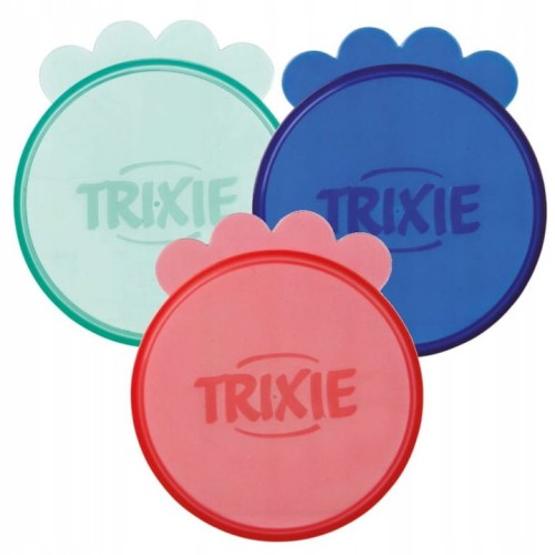 TRIXIE Pokrywki do puszek 7,5 cm, 3 sztuki
