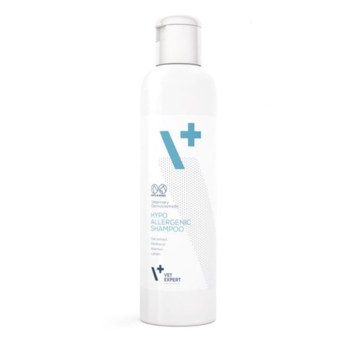 VET EXPERT Hipoalergiczny szampon dla psów i kotów HYPOALLERGENIC SHAMPOO, 250 ml