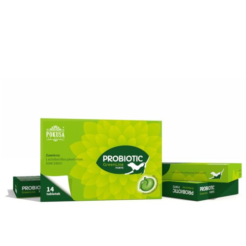 POKUSA GreenLine Probiotic Forte, 14 tabl.