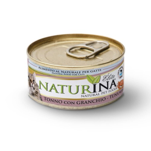 NATURINA Elite Filet z tuńczyka z krabem, 70g