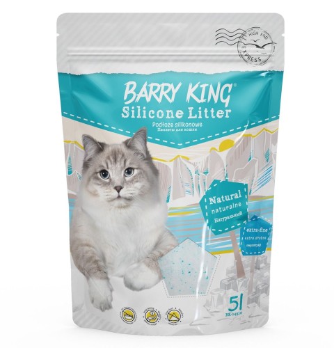 BARRY KING Żwirek Silikonowy dla kota extradrobny, 5 l