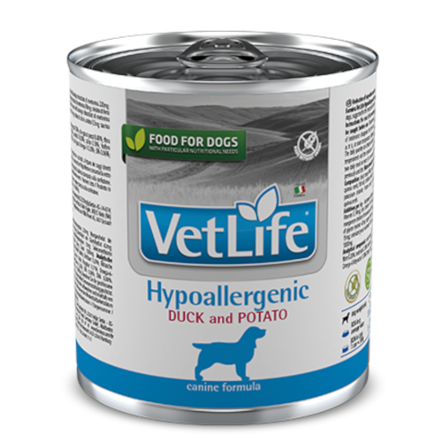 FARMINA Vet Life Natural diet dog HYPOALLERGENIC DUCK & POTATO 300g