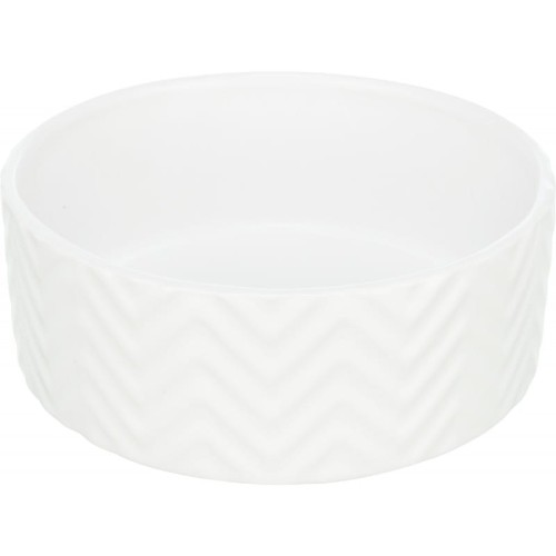 TRIXIE Miska ceramiczna dla psa, biała, 1.6 l/o 20 cm