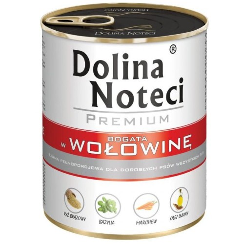 DOLINA NOTECI Mokra karma dla psa / Wołowina 800 g