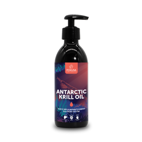 POKUSA Antarctic Krill Oil / Olej z Kryla Antarktycznego, 250 ml