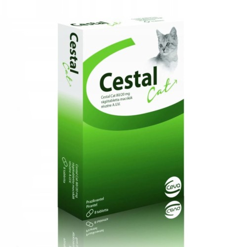 CEVA Tabletki odrobaczanie CESTAL kot plus - 2 tabletki