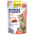 GIMCAT Nutri Pockets Łosoś z kwasami Omega 3&6, 60 g - Zdjęcie 1