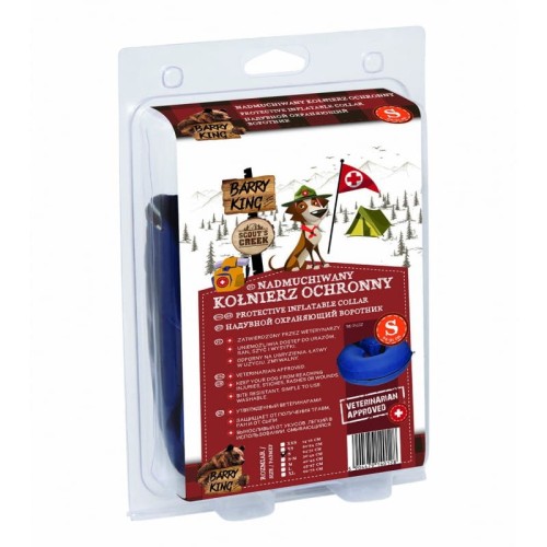 BARRY KING Kołnierz nadmuchiwany pooperacyjny S 24-31cm