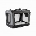INNOPET Klatka transportowa dla zwierząt, 102cm Czarny/Szary - Zdjęcie 1