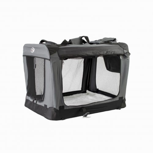 INNOPET Klatka transportowa dla zwierząt, 102cm Czarny/Szary