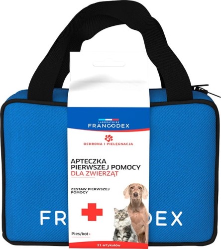 FRANCODEX Apteczka pierwszej pomocy dla psa i kota
