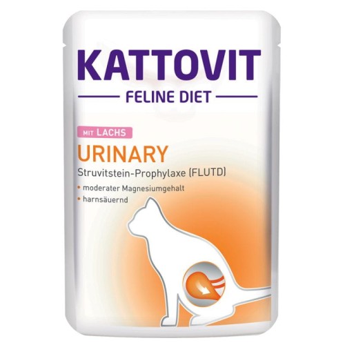 KATTOVIT Feline Diet Urinary Łosoś, 85 g