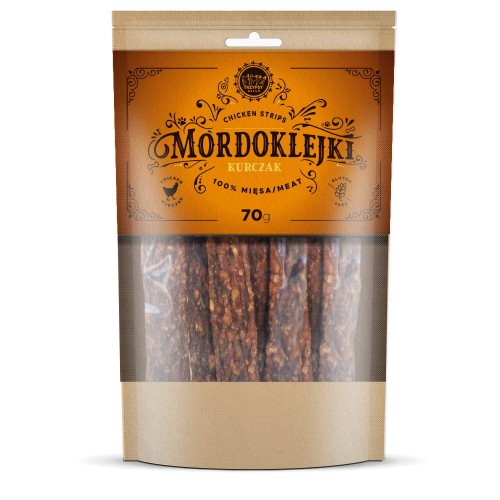 TRZYPSY Mordoklejki z Kurczaka przysmak dla psa, 70g