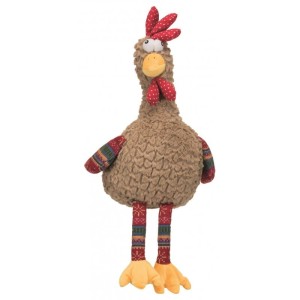 TRIXIE Zabawka dla psa Kogut z oryginalnym dźwiękiem, 60 cm