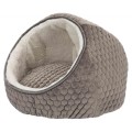 TRIXIE Legowisko zamknięte Livia, ciemnoszare / kremowe, 45 × 33 cm - Zdjęcie 2