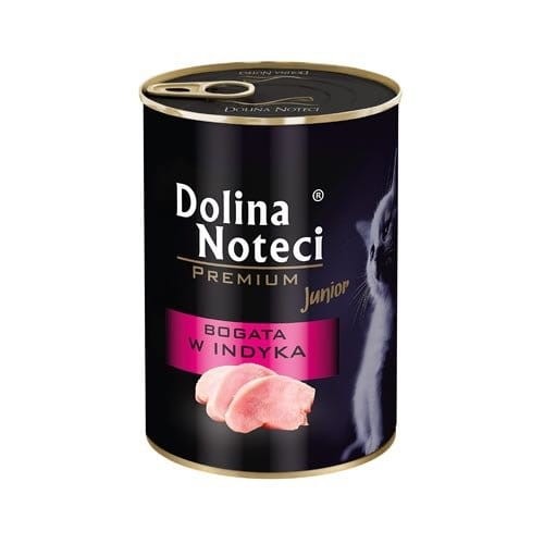 DOLINA NOTECI Mokra karma dla kotów Premium / Indyk Junior 400 g