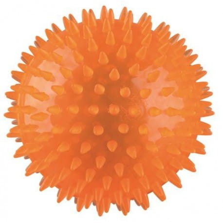 TRIXIE Kolorowa piłka dla psa z termogumy, 12 cm