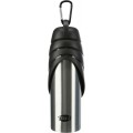 TRIXIE Butelka metalowa turystyczna dla psa z miską, 750 ml - Zdjęcie 2