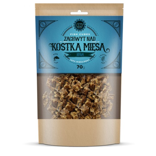 TRZYPSY Zachwyt nad kostką mięsa z ryby, 70 g