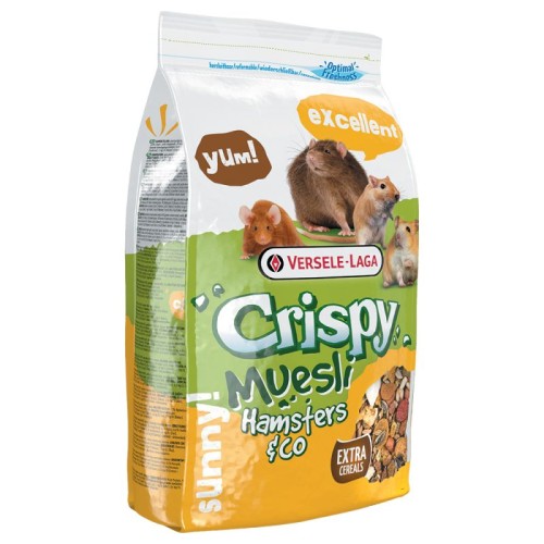 VERSELE LAGA Crispy MUESLI Hamster&Co chrupiąca mieszanka dla chomików, 1 kg