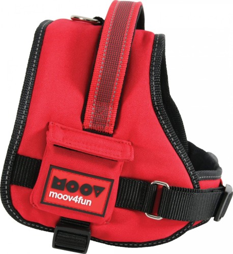 ZOLUX Szelki dla psa MOOV COMFORT regulowane M kol. czerwony