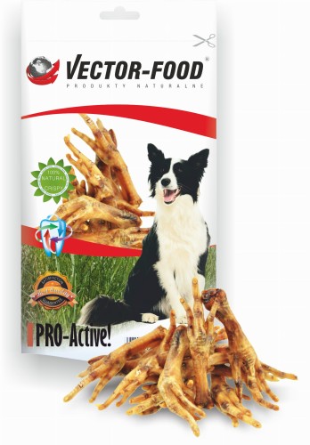 VECTOR-FOOD Stopki kurze suszone, 5 szt