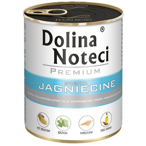 DOLINA NOTECI Mokra karma dla psa / Jagnięcina 800 g