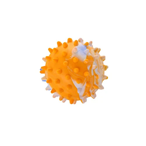 SUM PLAST Zabawka zapachowa PIŁKA GUMOWA Z KOLCAMI 6,5 cm (3)