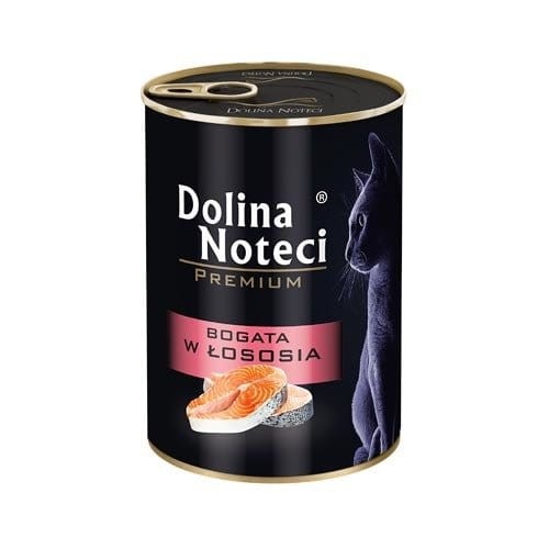 DOLINA NOTECI Mokra karma dla kotów Premium / Łosoś 400 g