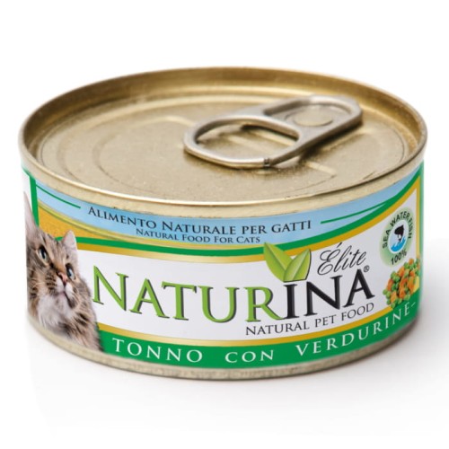 NATURINA Elite Filet z tuńczyka z warzywam, 70g